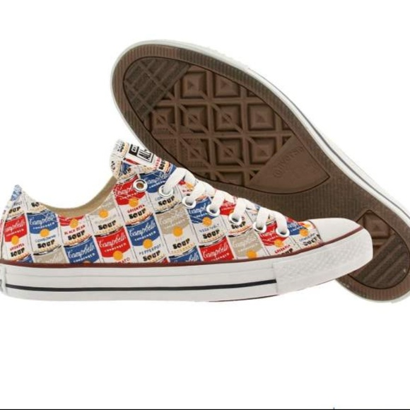 Converse Other - 🛑SOLD🛑Converse CT Ox Campbell’s Soup Andy Warhol